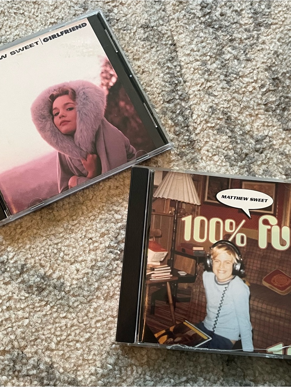 Matthew Sweet - 100% Fun CD Rock Album Zoo Records 1995 and Girlfriend 90s indie